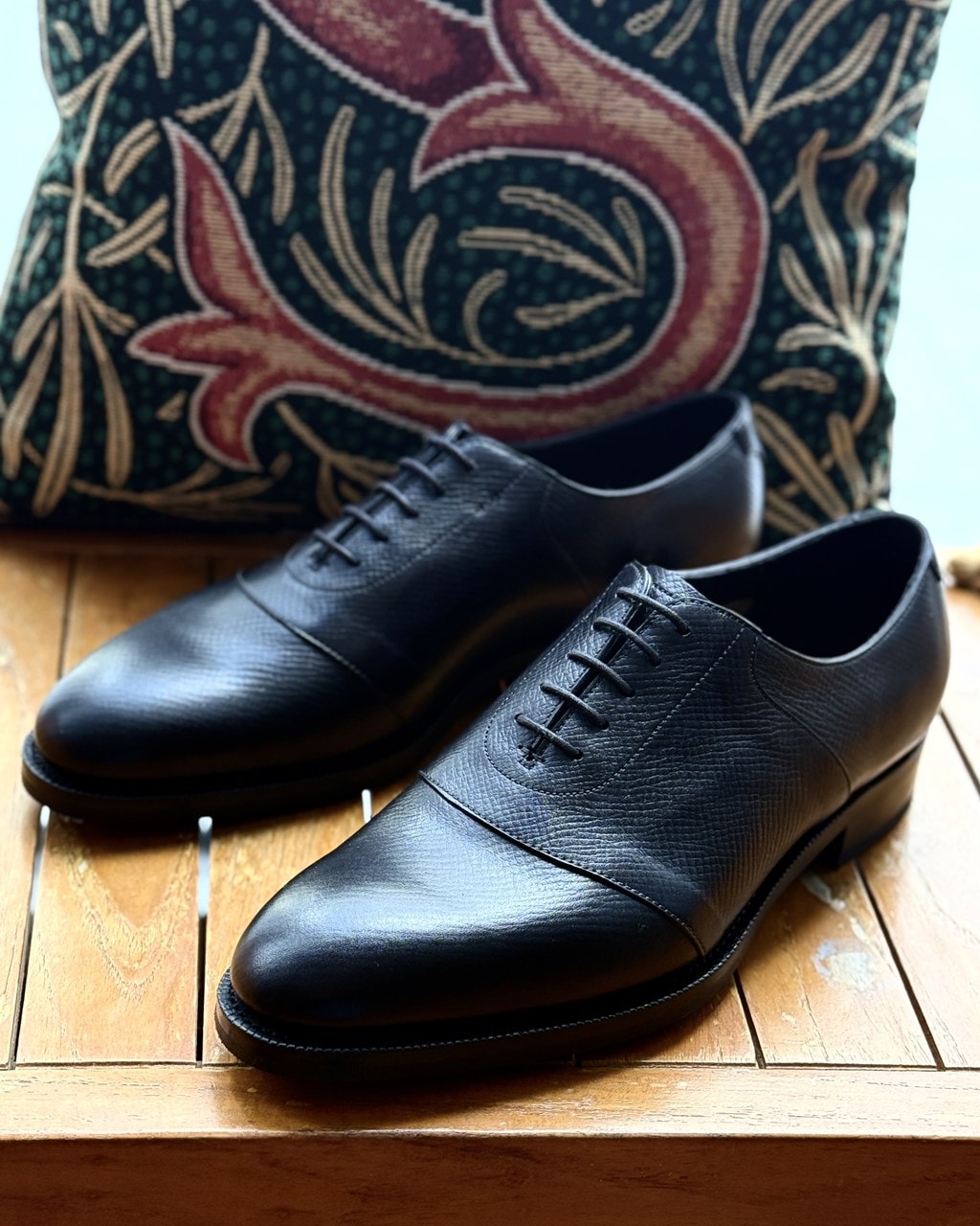 エドワード・グリーン キングストン|KINGSTON BLACK サドルシューズ