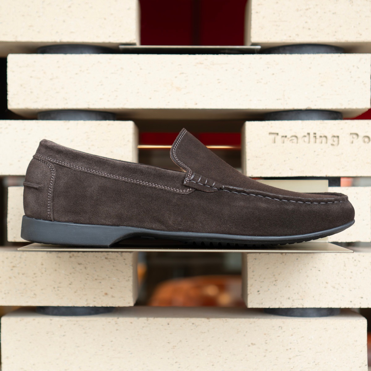 クロケット＆ジョーンズ ローマ|ROMA DARKBROWN ドライビングシューズ