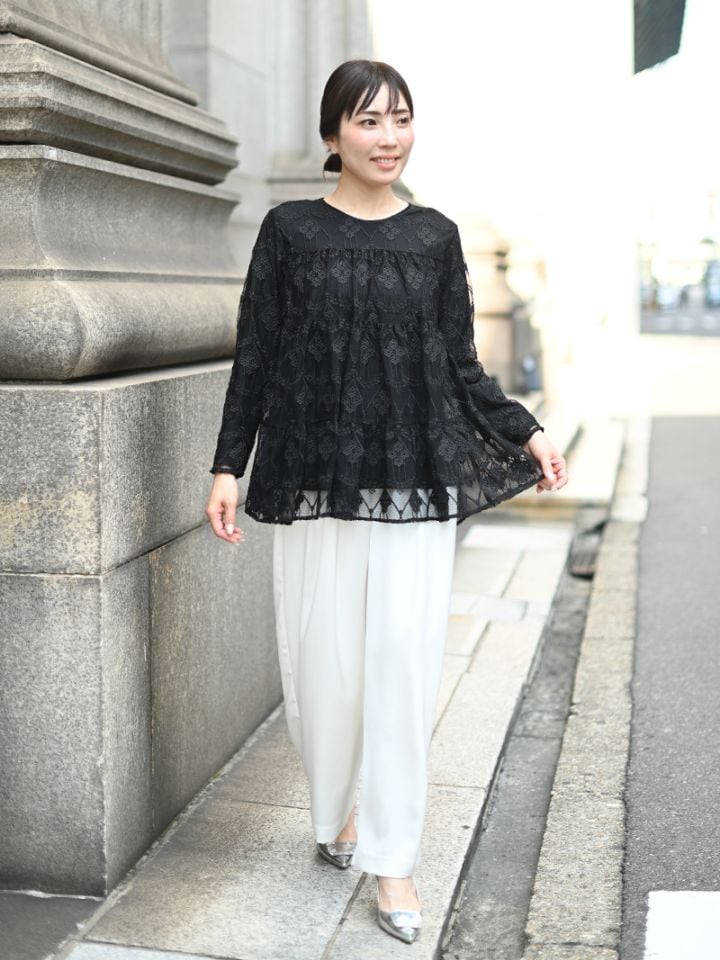 レースフェアリートップス | Tops,ブラウス | | TREFLE＋1（トレフル