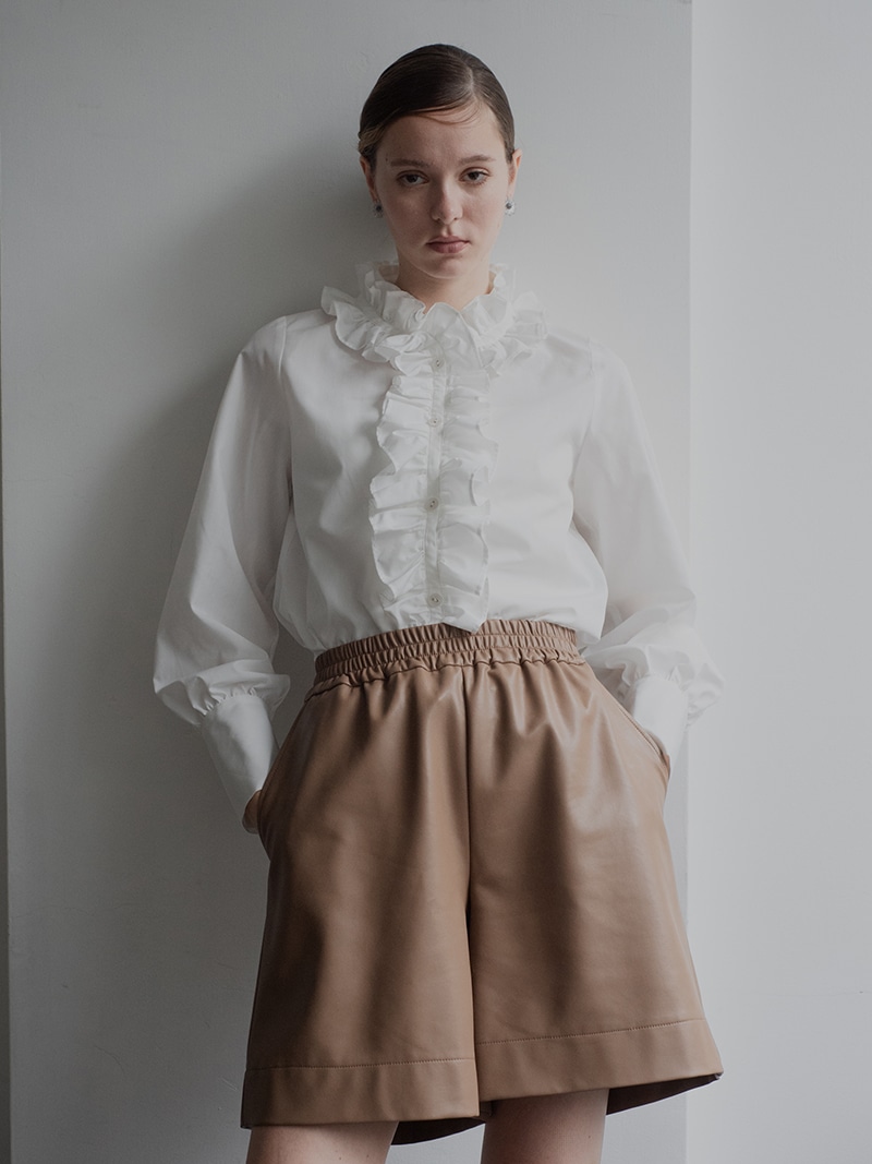 ワイドフリルブラウス | Tops,ブラウス | | TREFLE＋1（トレフルプラス