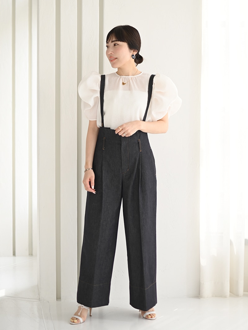 キャミデニムサロペット | Onepiece,サロペット | | TREFLE＋1