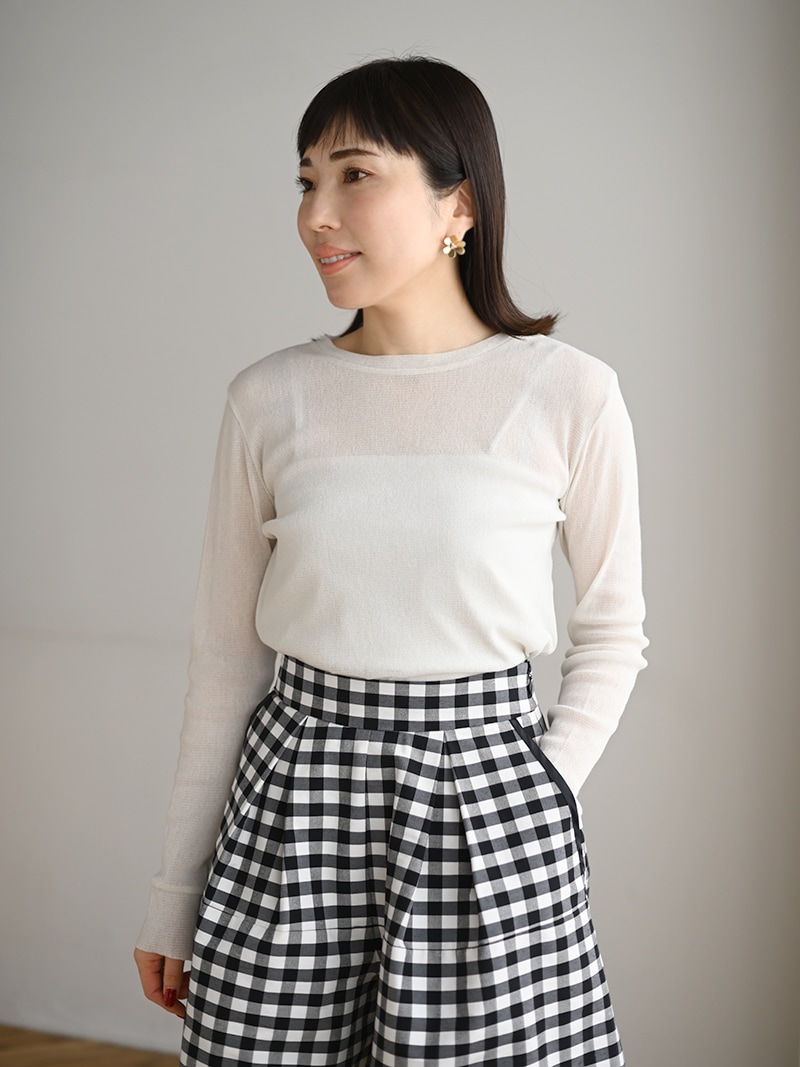 ラメシアーカットソー | Tops,Tシャツ | | TREFLE＋1（トレフルプラス