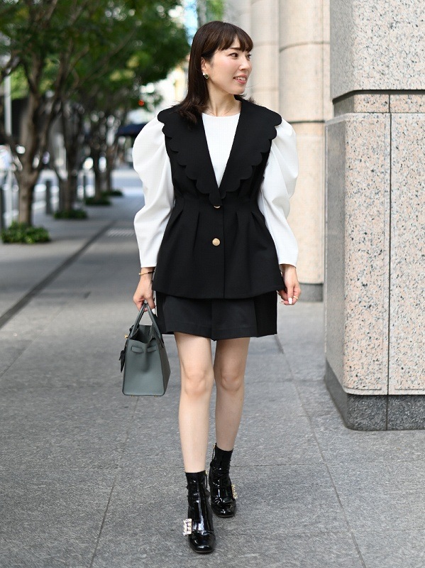 スカラップベスト | Outer | | TREFLE＋1（トレフルプラスワン）