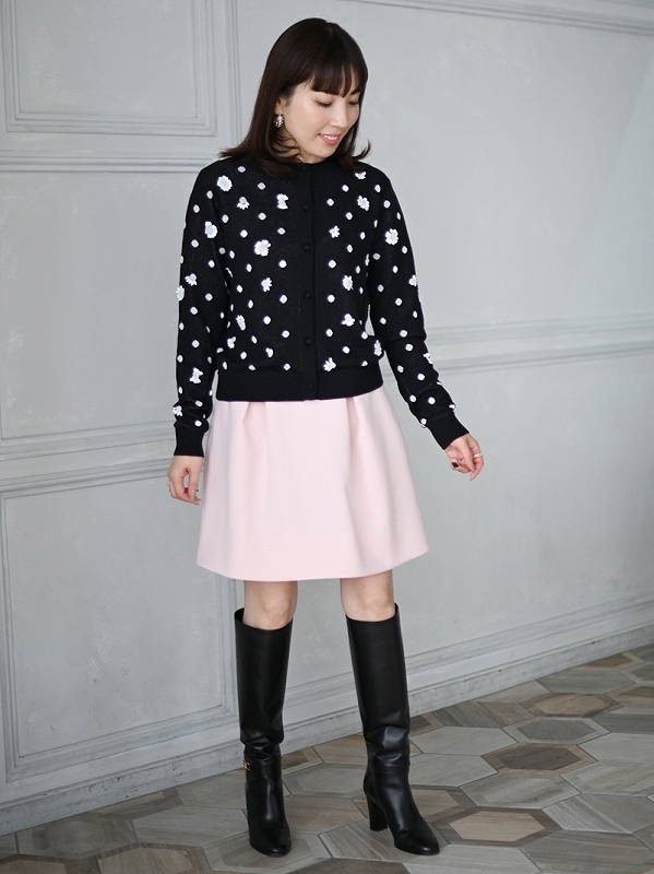 ドットスパンコールカーディガン | Cardigan,長袖 | | TREFLE＋1