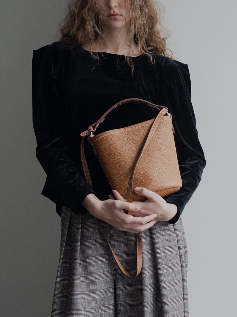 レザーバッグ-brown- | Bag | | TREFLE＋1（トレフルプラスワン）