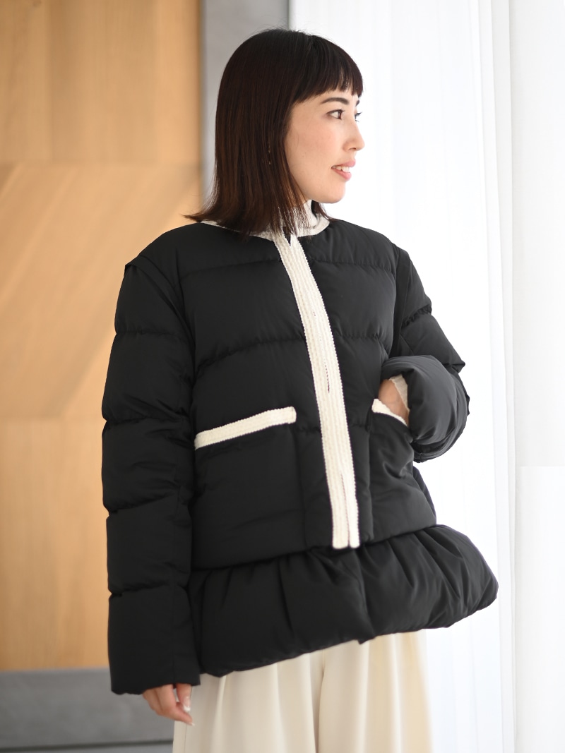 4wayダウンジャケット(BLACK) | Outer | | TREFLE＋1（トレフルプラス