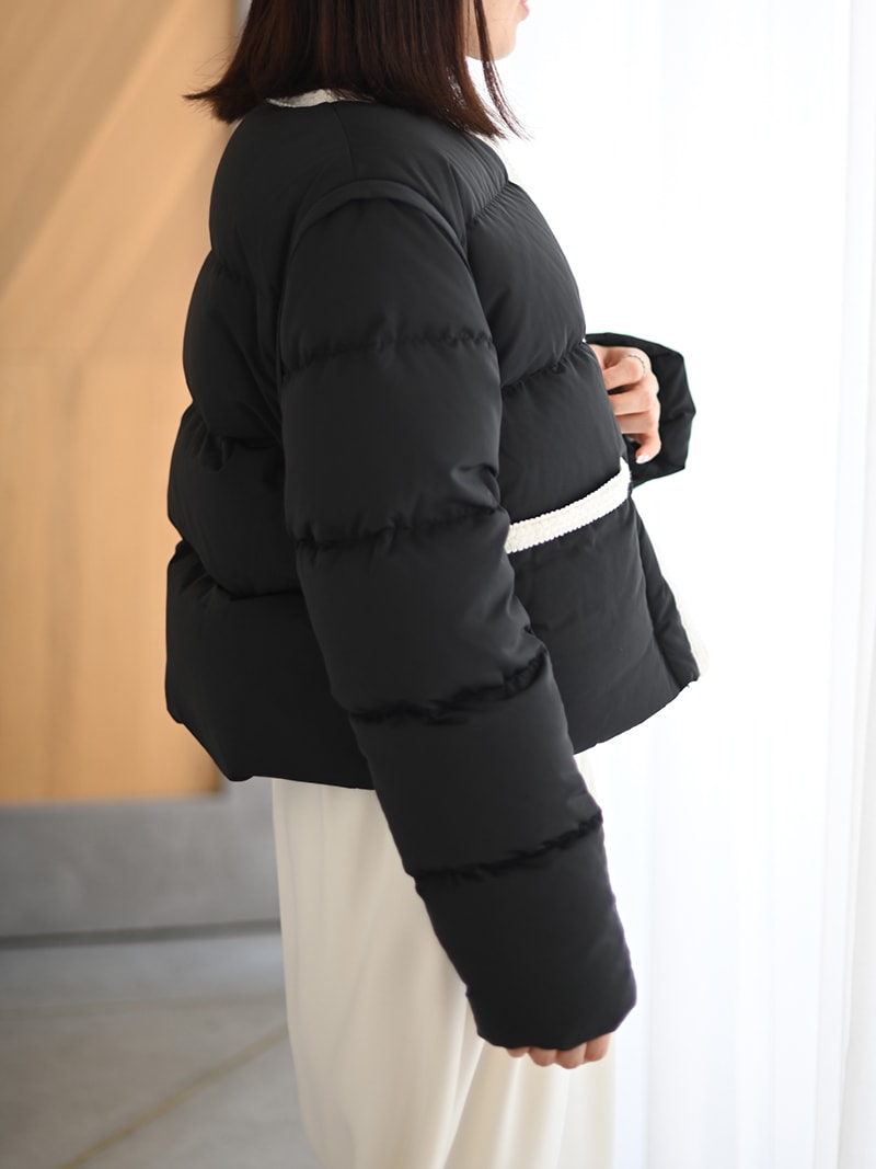 4wayダウンジャケット(BLACK) | Outer | | TREFLE＋1（トレフルプラス