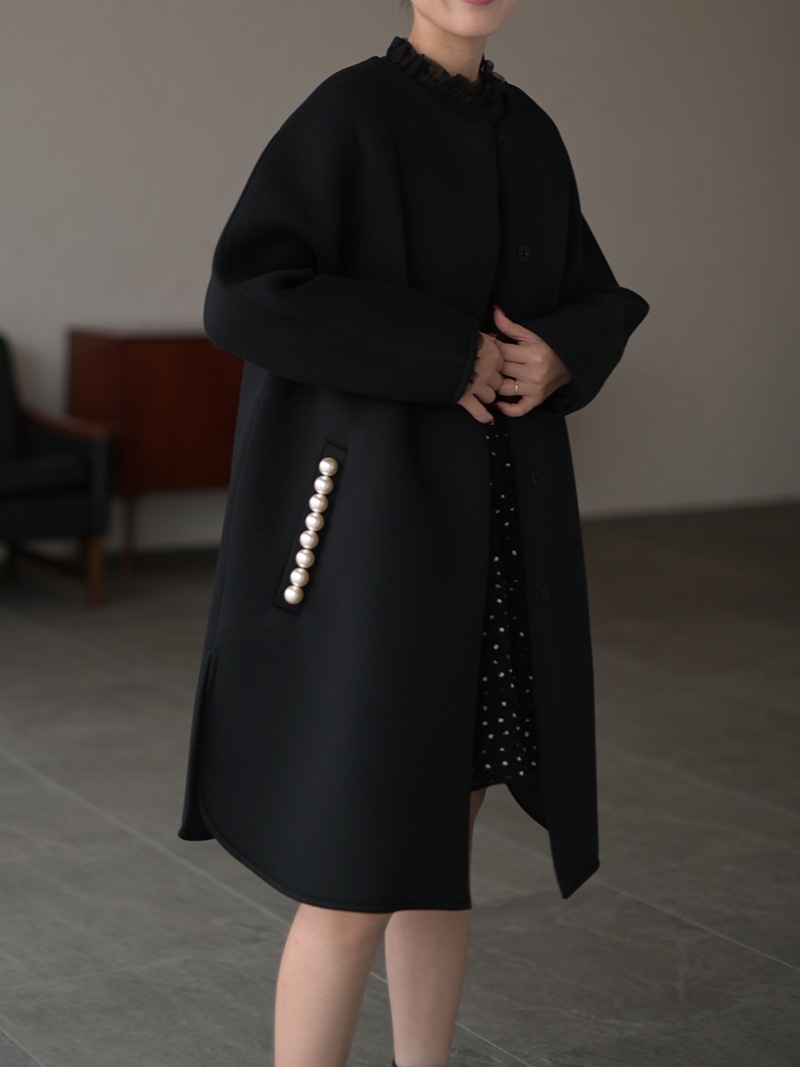 pearlボンディングコート | Outer | | TREFLE＋1（トレフルプラスワン）