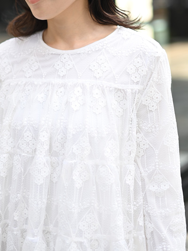 レースフェアリーワンピース～short | Onepiece,長袖 | | TREFLE＋1