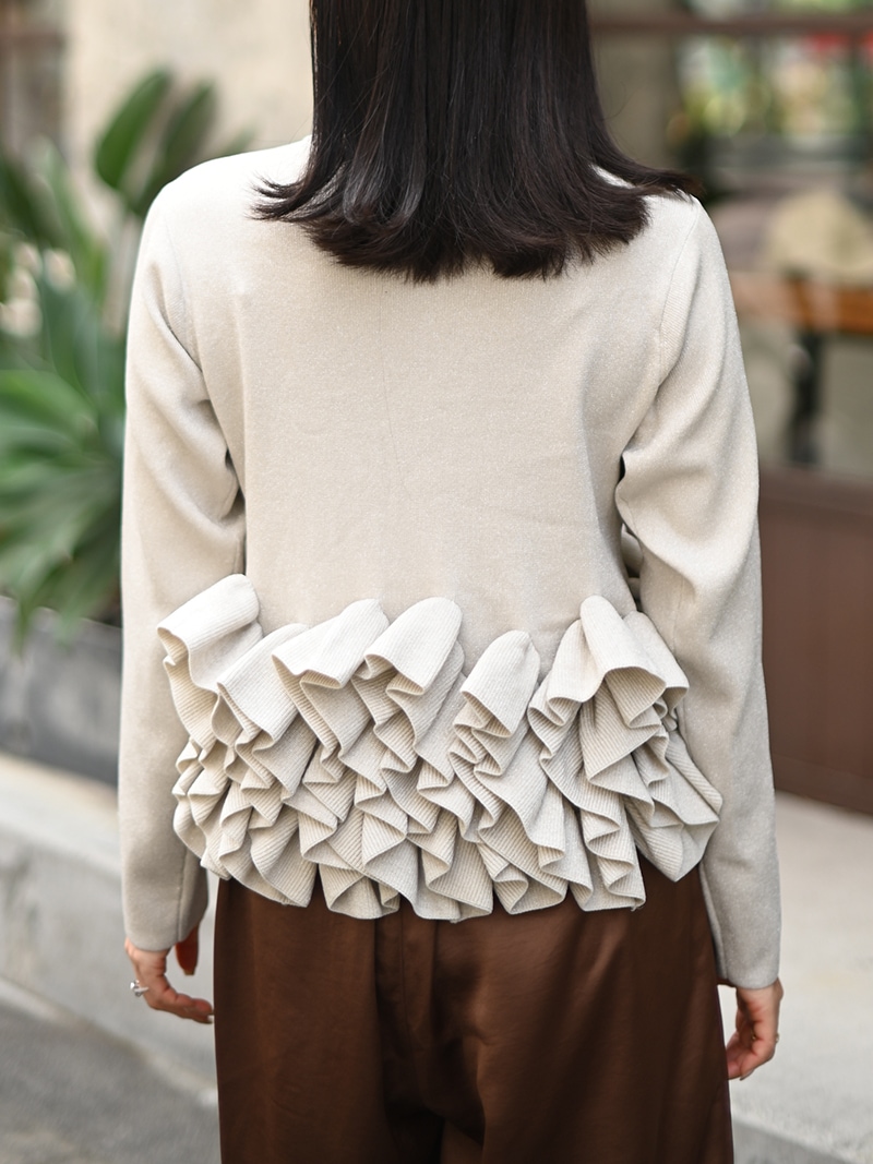 ラメスワンカーディガン | Cardigan,長袖 | | TREFLE＋1（トレフル