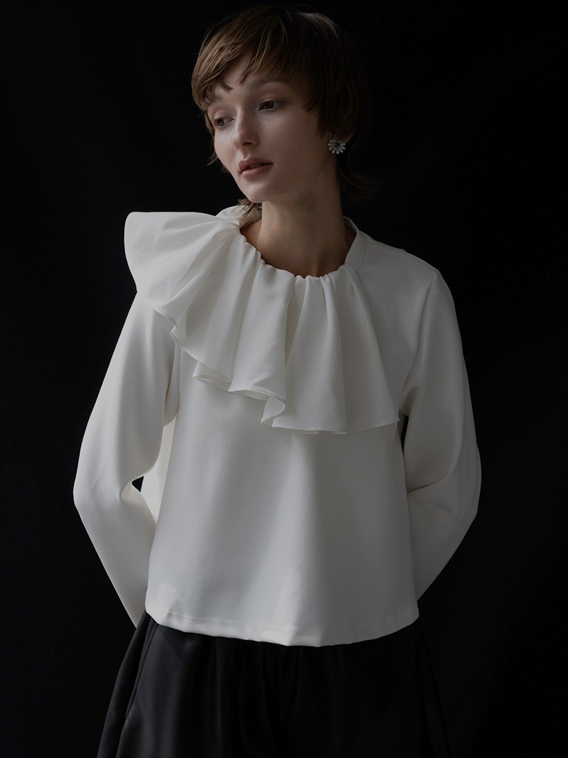 2wayフリルトップス | Tops,トップス | | TREFLE＋1（トレフルプラスワン）