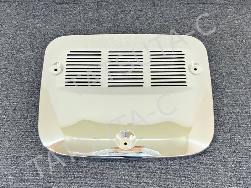 メッキ マフラーカバー 低床用 日野 グランドプロフィア/17プロフィア