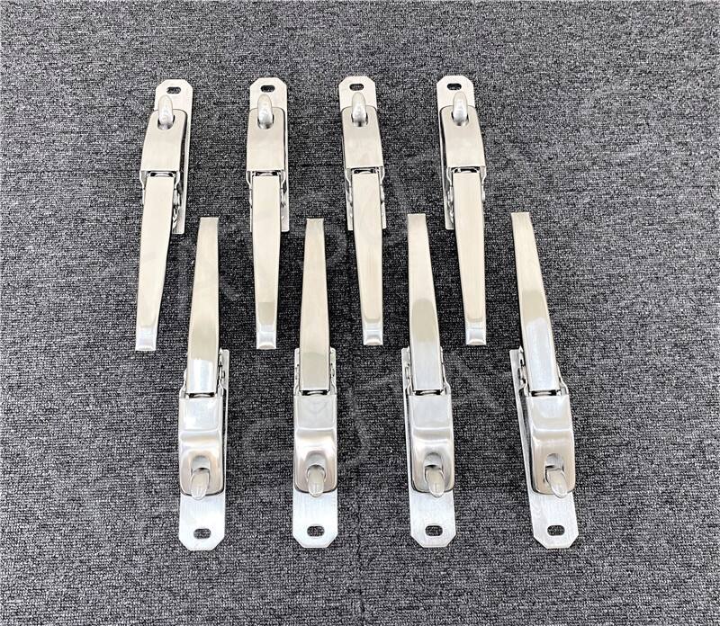 ステンレス製 エビカン バネカン あおり用 8本セット エビ金 ハンドル