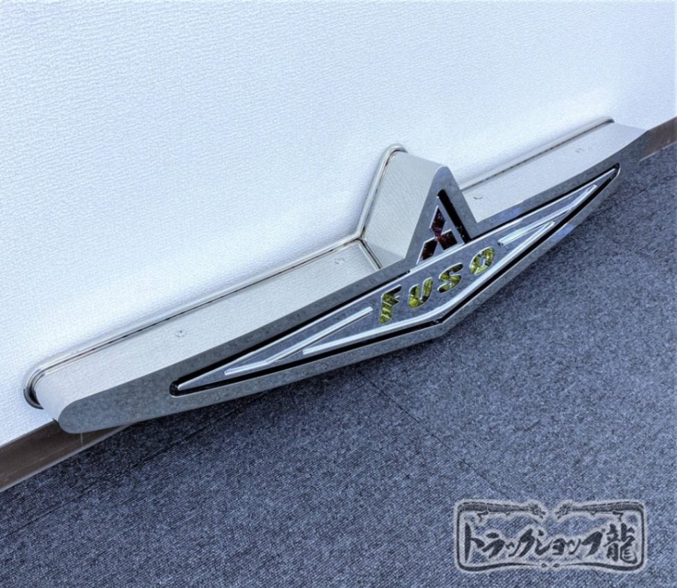 ステンレス 大型 バスマーク アンドン 【鏡面】 奥目 表面R仕様 8mm丸