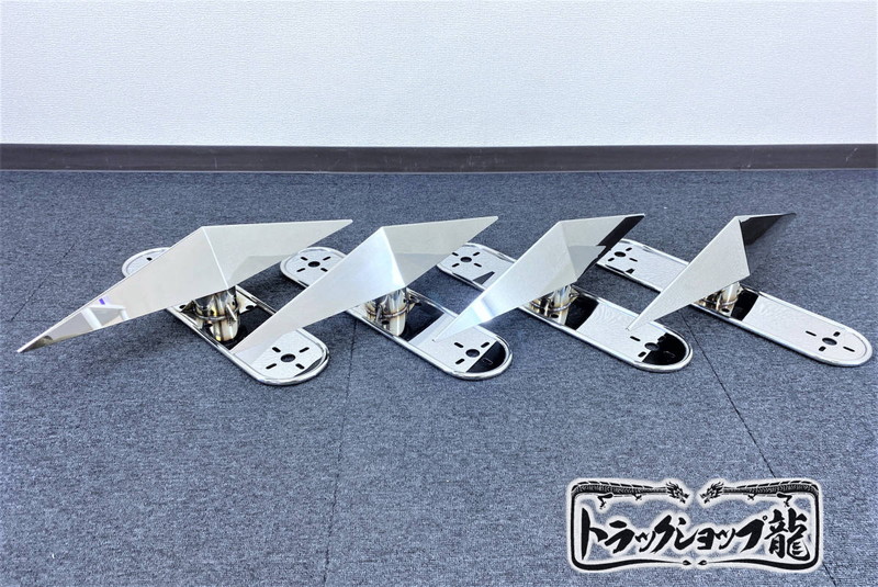 オリジナル 鏡面ステンレス 【22.5インチ】 一文字型 ホイール