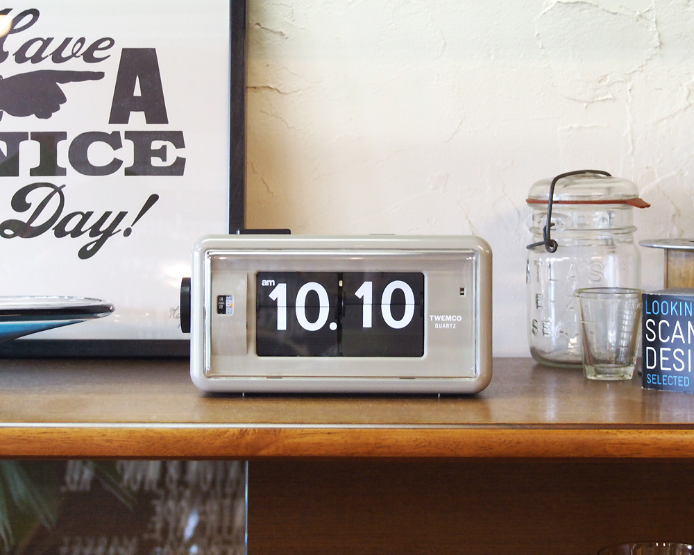 TWEMCO/トゥエンコ｜フィリップ アラームクロック AL-30 別注グレー