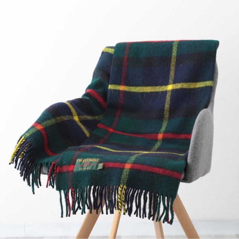 ブランケット ニーラグ 70x183cm ハンティング マクロード タータン