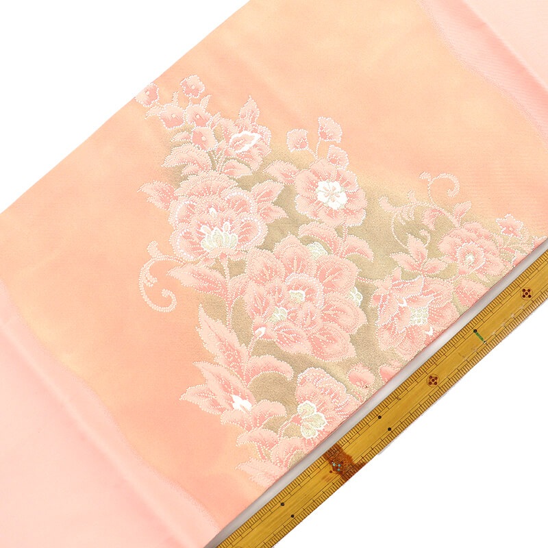 春一番の日に着たい色】【中古】 名古屋帯 なごや帯 九寸名古屋帯