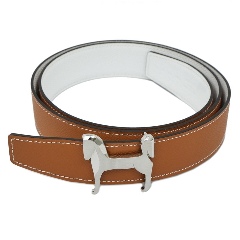 名東】【HERMES】エルメス ベルトバックル パナッシュ 32mm 90cm