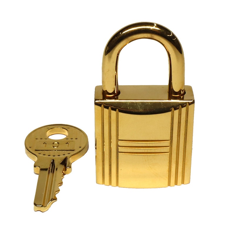 名古屋】【HERMES】エルメス カデナ ゴールド金具 南京錠 2023年製