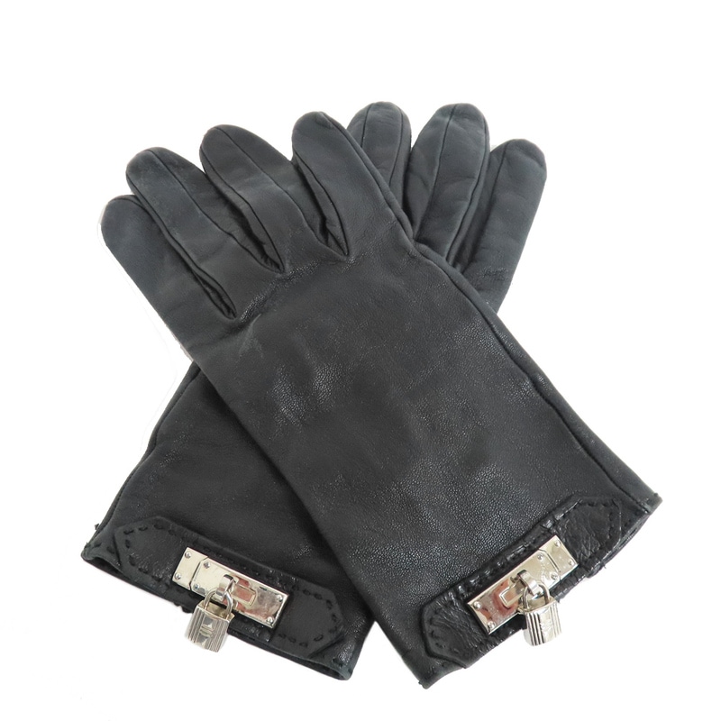 名古屋】【HERMES】エルメス ケリー レザーグローブ 手袋 ラム