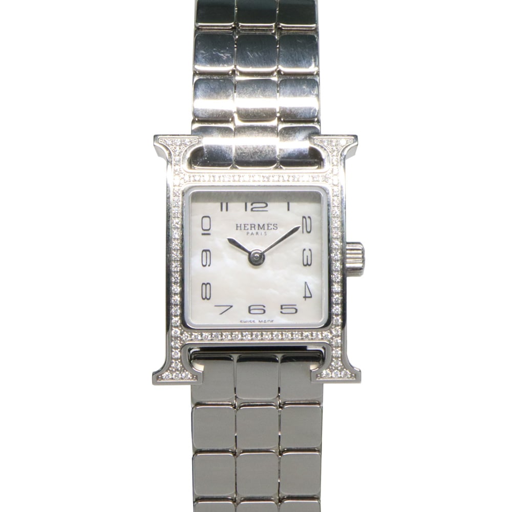 名古屋】【HERMES】エルメス Hウォッチ ミニ 21MM HH1.131 SS