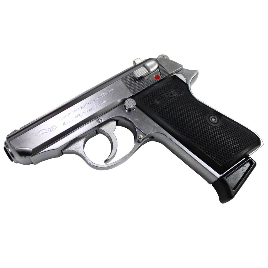 マルシン ワルサーPPK/S モデルガン 完成品 シルバーABS