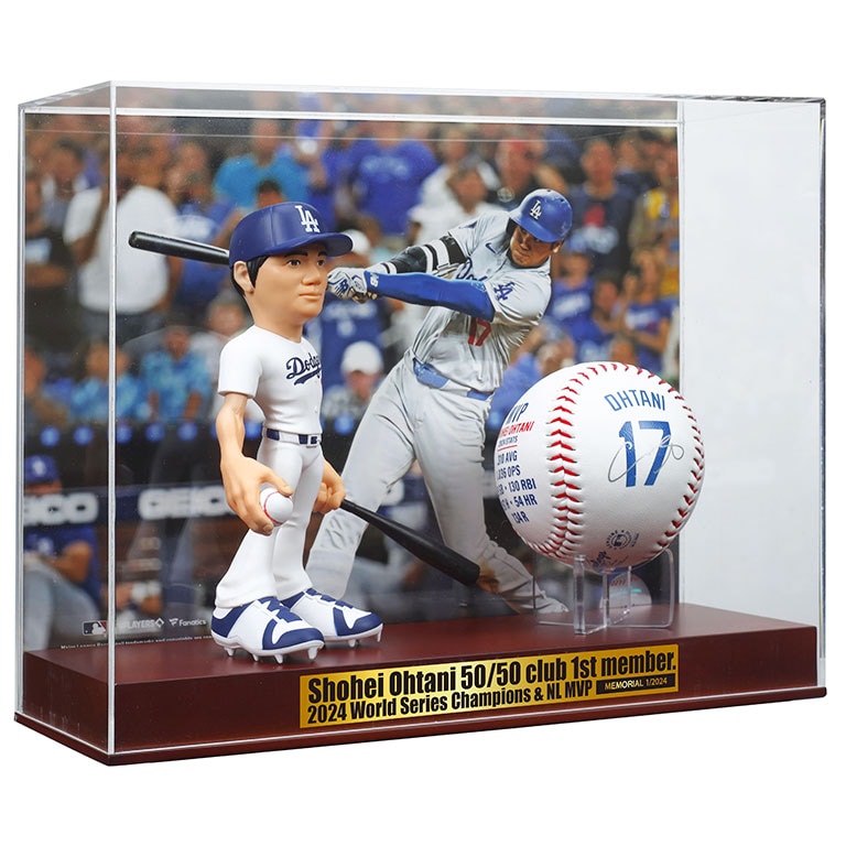 大谷翔平 メモリアルコレクション フィギュア&サイン入り記念ボール