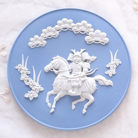 早割】WEDGWOOD ウェッジウッド ジャスパー 雛ドール プレート お雛様