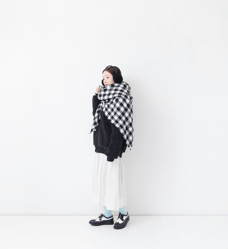 NT-125M チェックストール - Limited - Veritecoeur(ヴェリテクール)