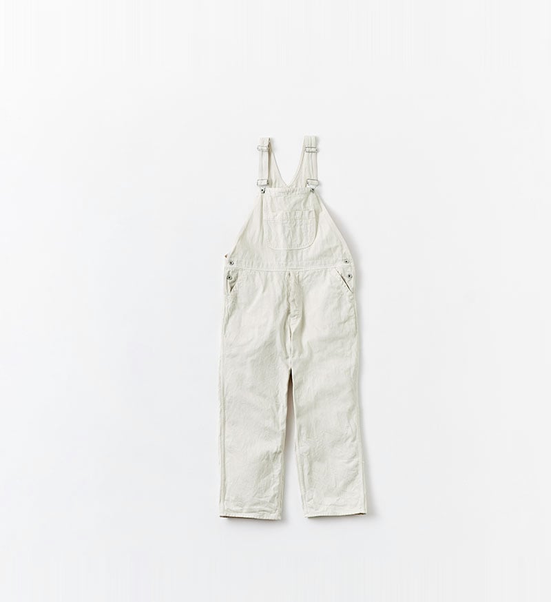 Véritécœur ホワイトオーバーオール Veritecoeur（ヴェリテクール）ウォッシュアウトオーバーオールVC-2647