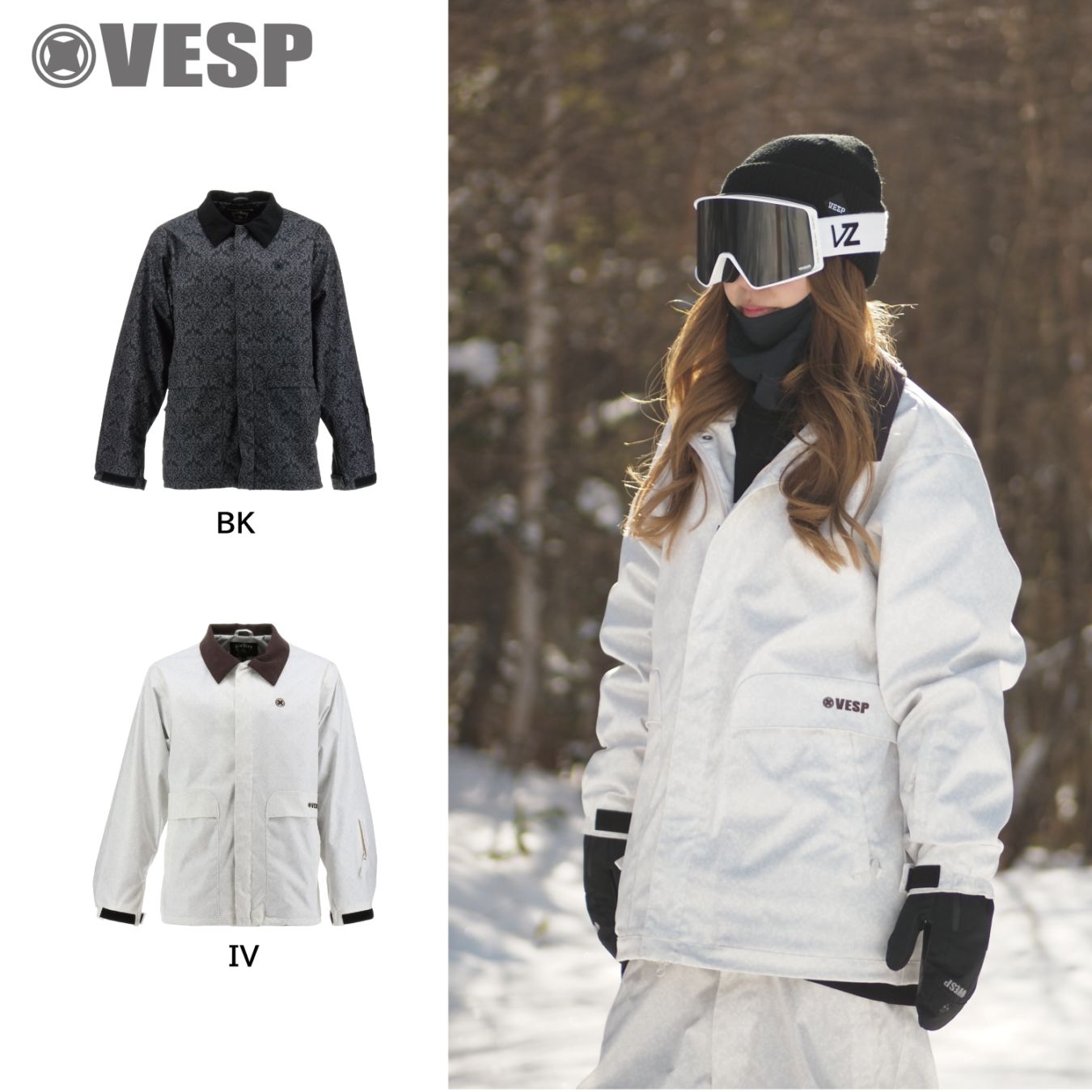 Damask Work Shirts Jacket | JACKET（ジャケット) | | VESP Offical