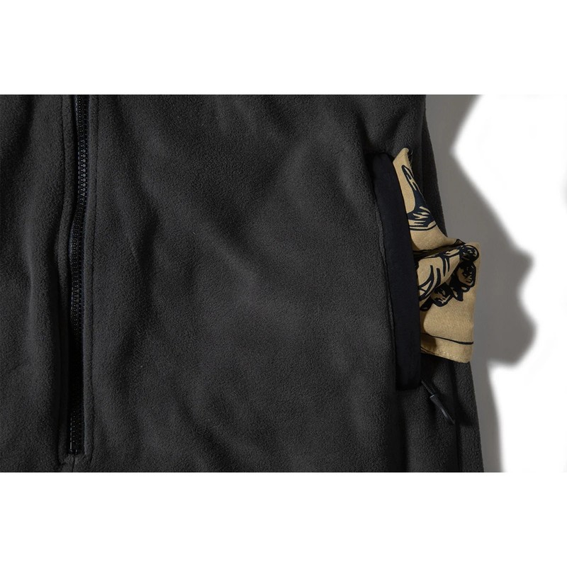 Grip Swany Polartec Fleece Overall Charcoal [グリップスワニー]