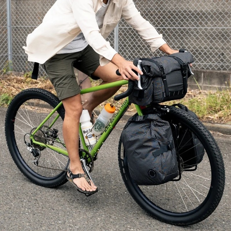 FAIRWEATHER handlebar bag ADV hmpe rip/black [フェアウェザー]