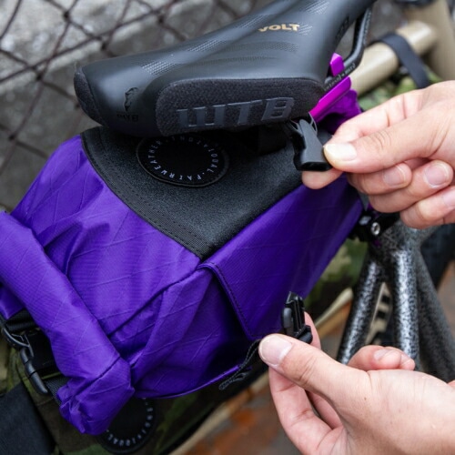 FAIRWEATHER seat bag mini x-pac/purple [フェアウェザー]