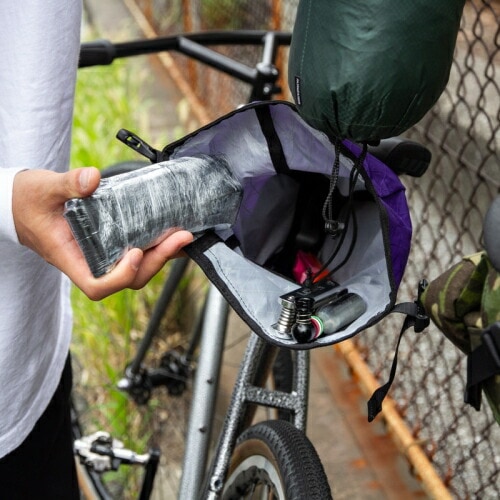 FAIRWEATHER seat bag mini x-pac/purple [フェアウェザー]