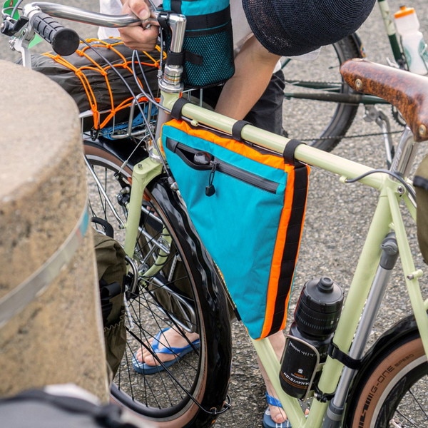 FAIRWEATHER frame bag ADV x-pac/black Sサイズ [フェアウェザー]