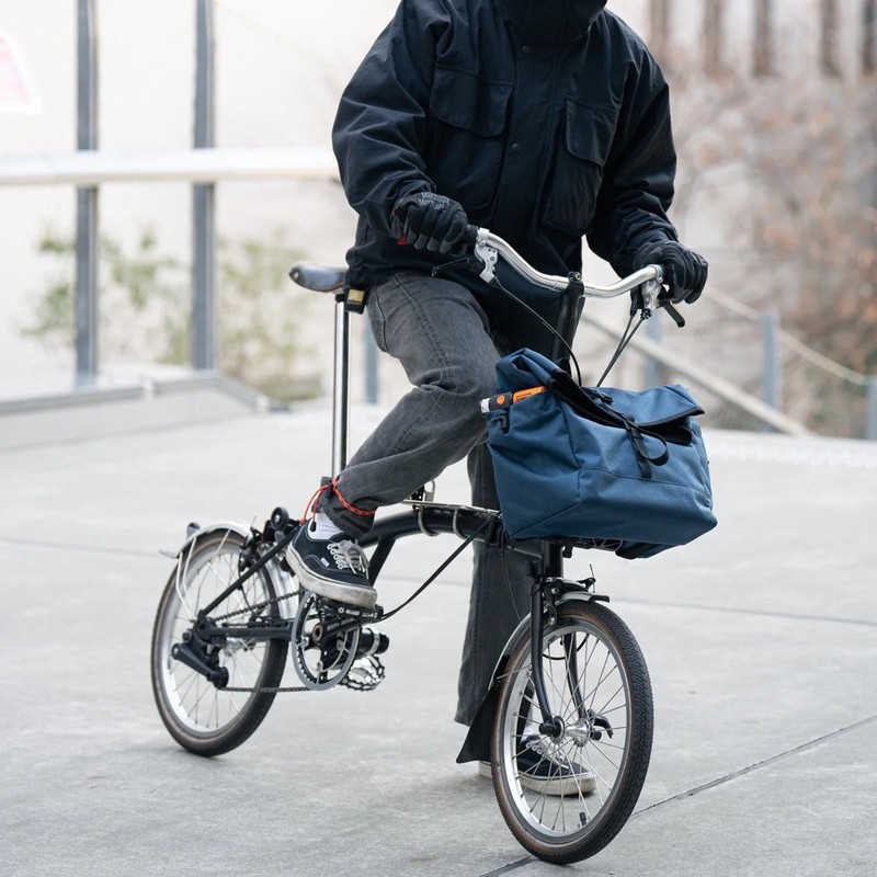 当日出荷可] FAIRWEATHER brompton bag mini フレームあり purple