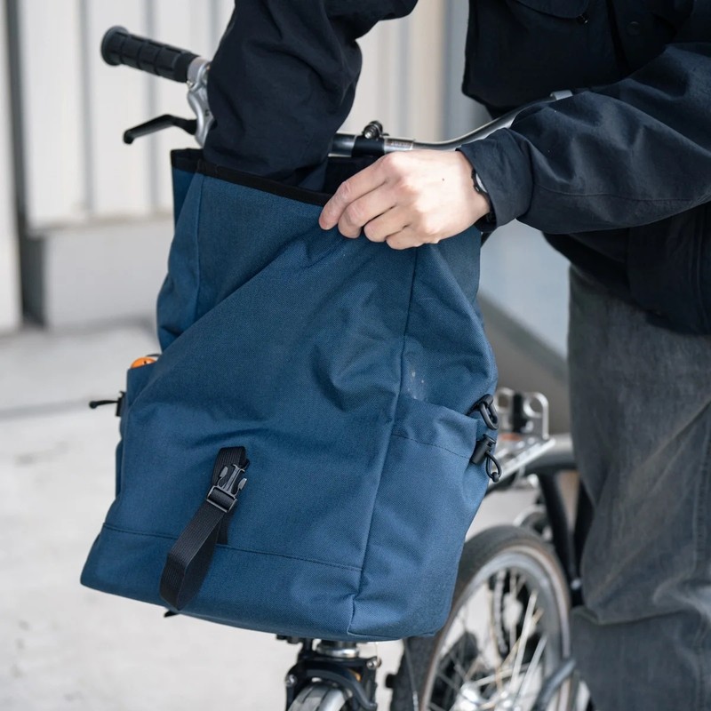 当日出荷可] FAIRWEATHER brompton bag mini フレームあり purple