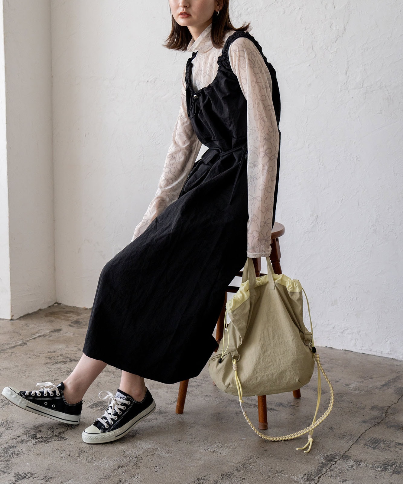 パラコード2wayバイカラーバッグ | バッグ,ショルダーバッグ,ナイロン