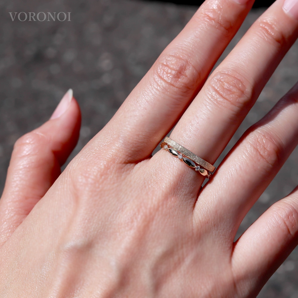 重ね付けリング「レディ」 K18