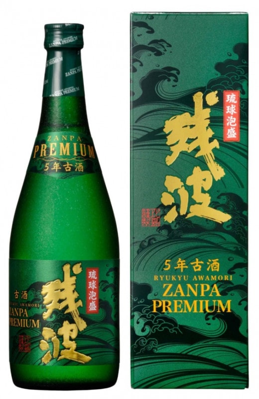 沖縄老舗酒造 比嘉酒造 泡盛残波プレミアム古酒35度720ml