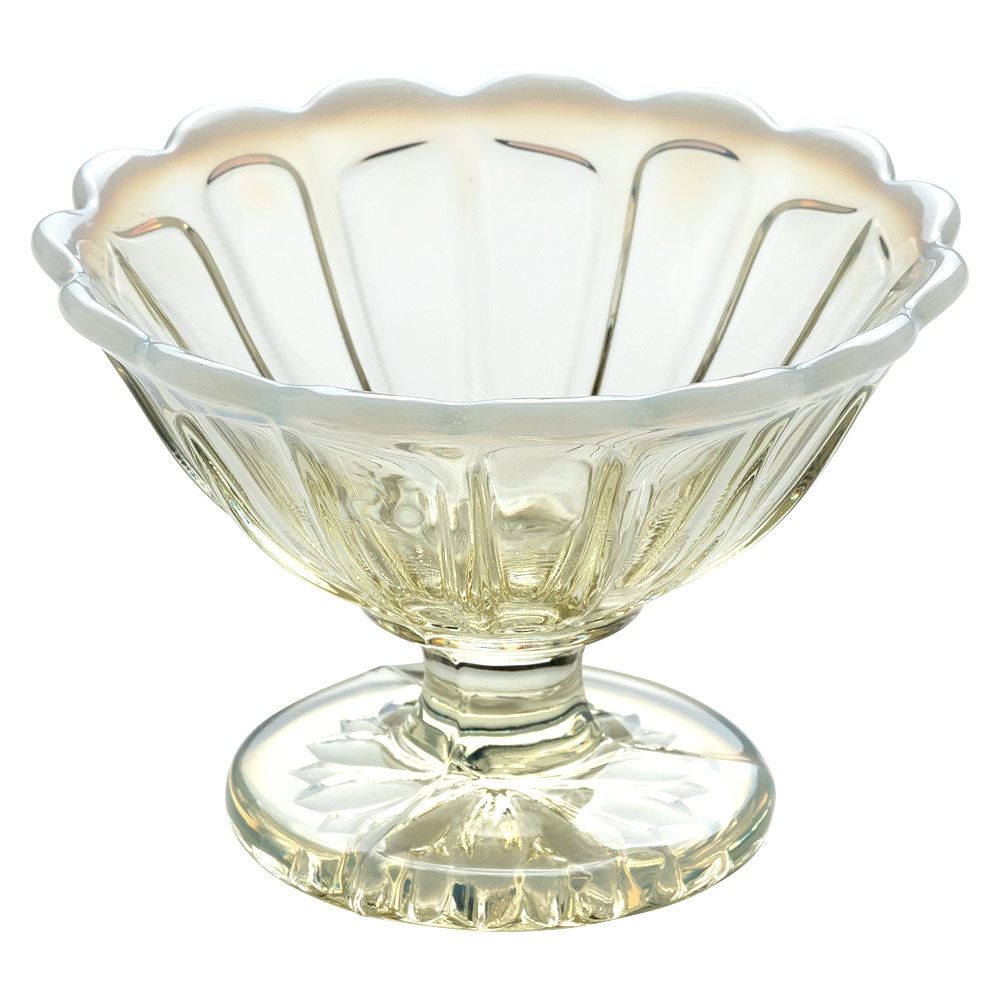 廣田硝子 雪の花 ミニアイスクリーム 古代色 アンティークなスタイルの