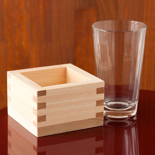 店舗様向け 日本酒『枡酒』220ml 6組セット 冷酒グラス150ml＋八勺枡