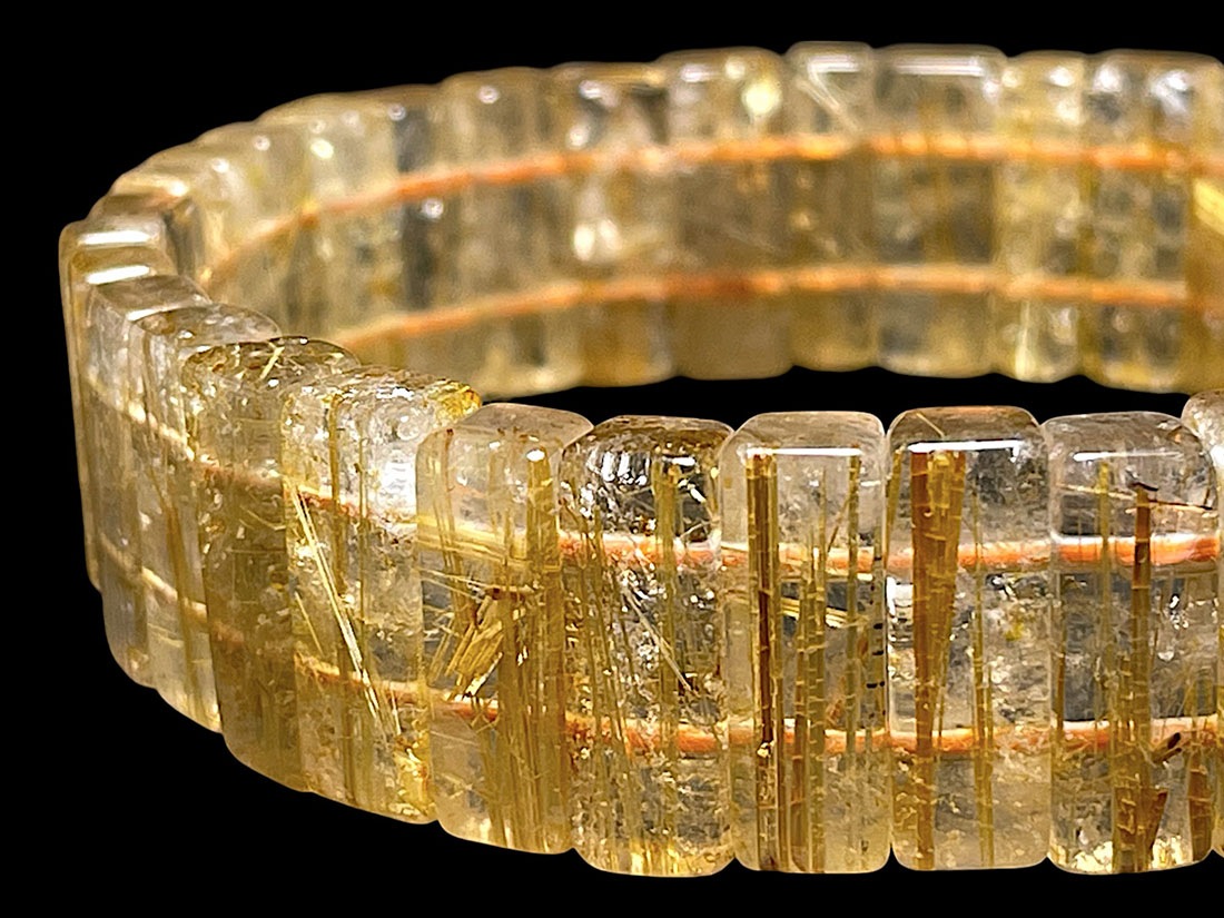 ルチルクォーツ バングル