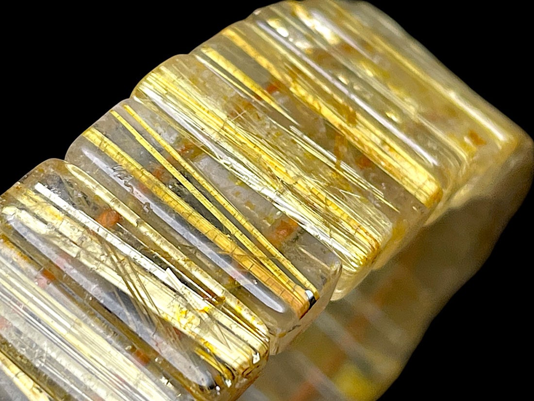 ルチルクォーツ バングル