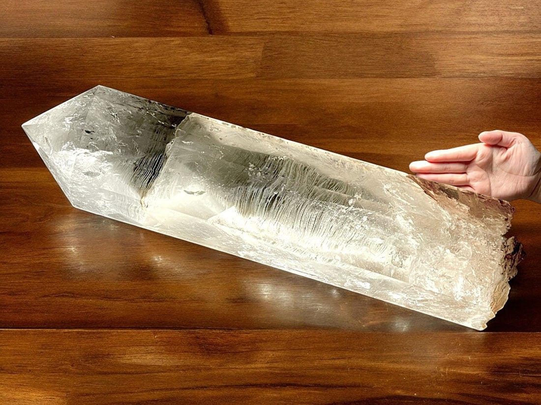 千層ガーデンホワイトファントムクォーツ ポイント