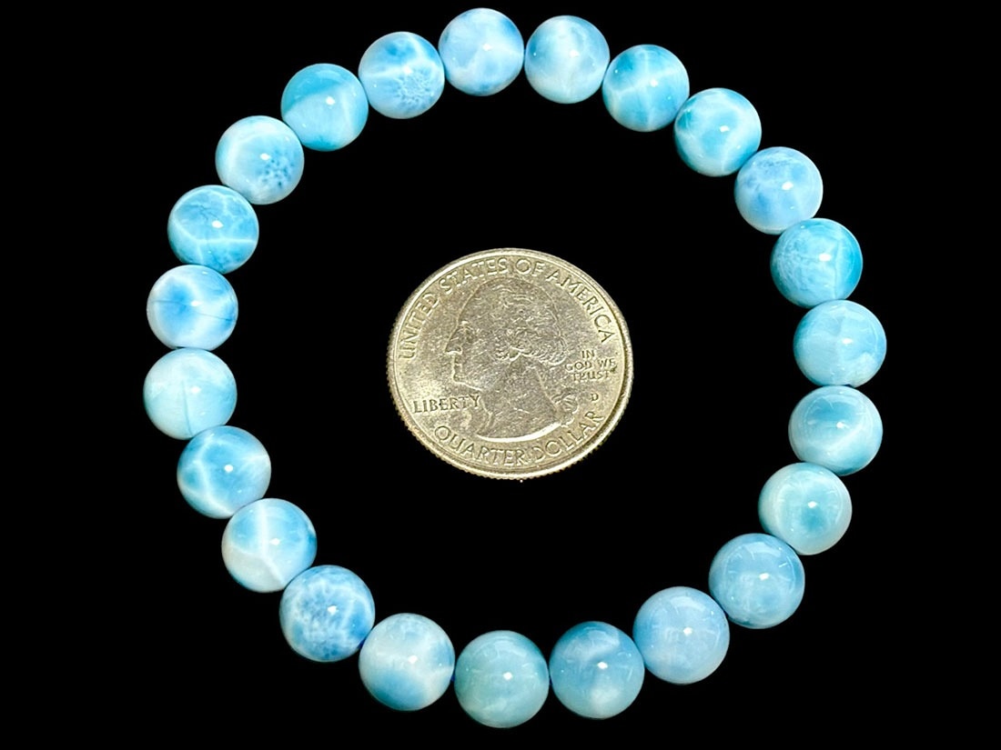 ドミニカ共和国産 ラリマー ブレスレット