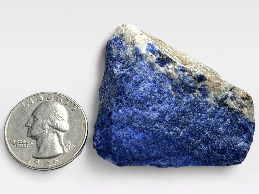 蛍光) アフガニスタン産 ラピスラズリ ラフ / Lapis Lazuli