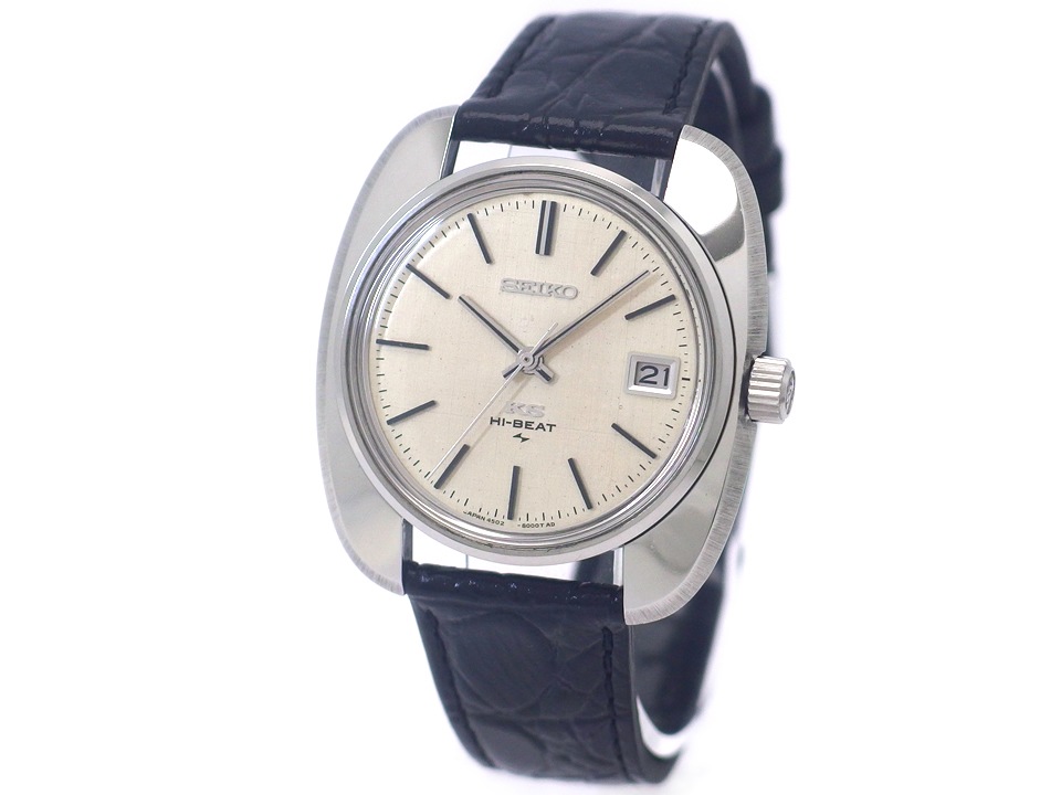 キングセイコー 4502-8000 絹目文字盤 手巻 OH済 昭和44年製